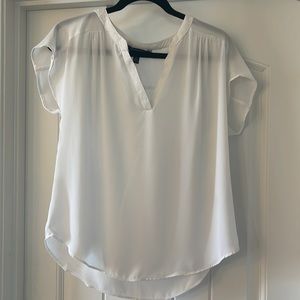 Flowy white top with detail